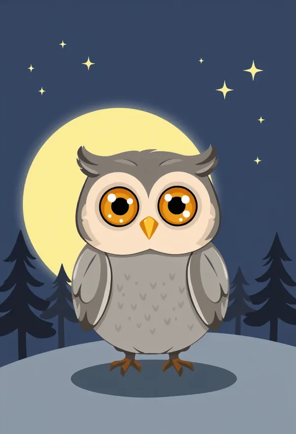 Ollie and the Whispering Forest — bedtime story cover
