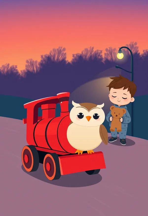 Sam and Toot's Goodnight Ride — bedtime story cover