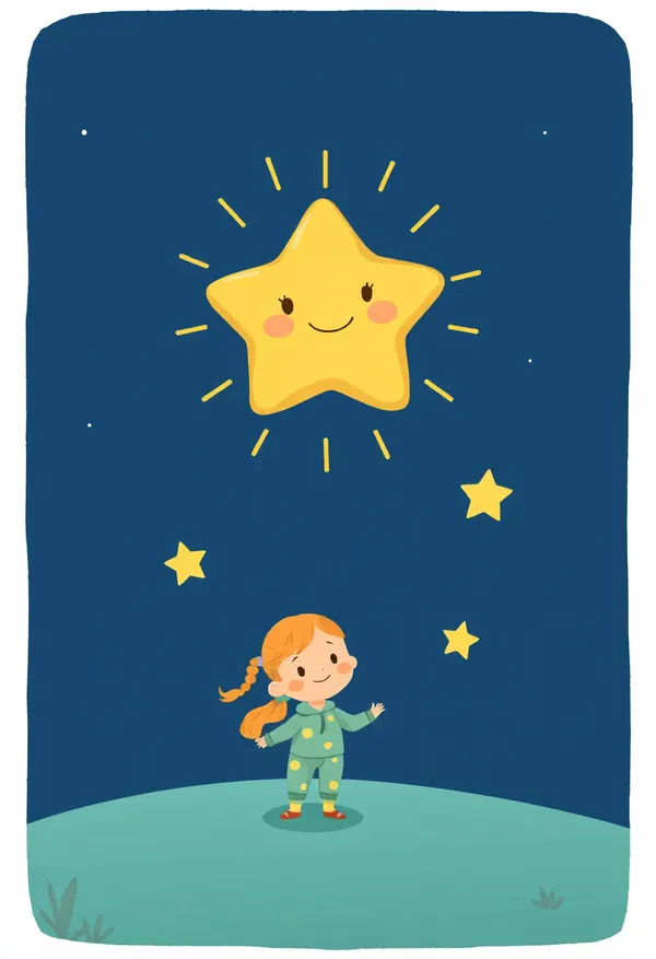 Ada and the Whispering Stars — bedtime story cover