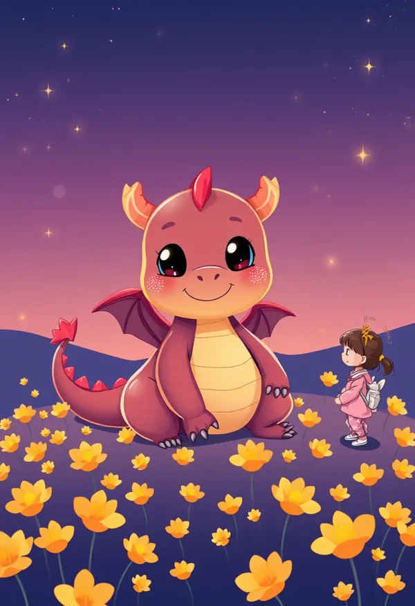 Rosa and the Sleepy Star Garden — bedtime story cover