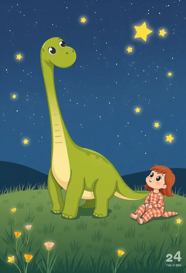 Hana and the Whispering Stars — bedtime story cover