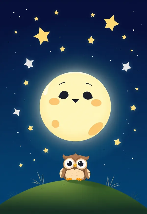 Kai and the Sleepy Stars — bedtime story cover
