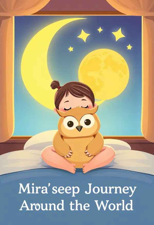 Mira's Sleepy Journey Around the World — bedtime story cover